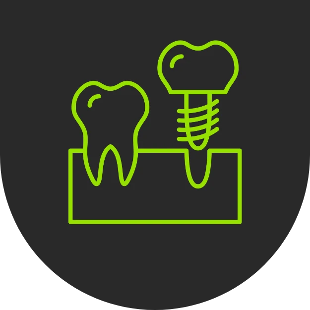 Icono implantes dentales